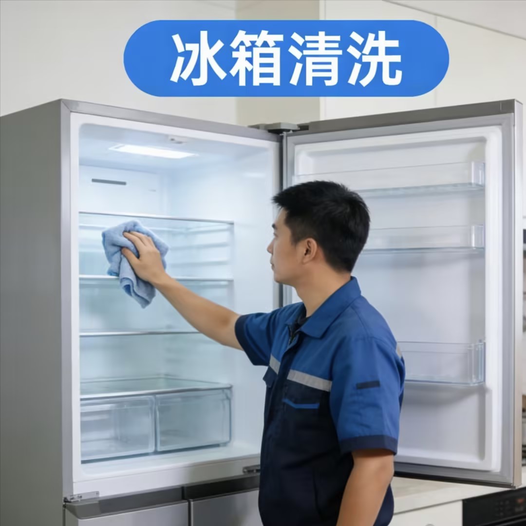 （家）家电清洗-（单）三开门冰箱