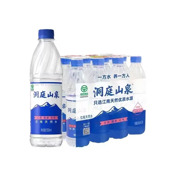（洞）洞庭山泉苏州虎丘天然水550ml*24
