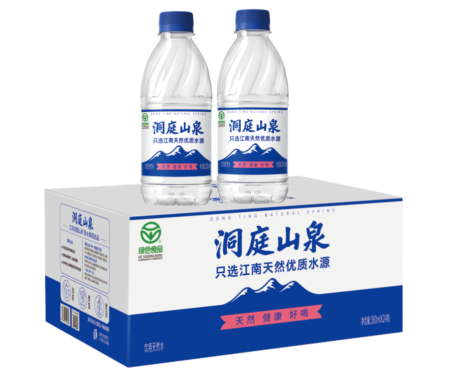 （洞）洞庭山泉苏州虎丘天然水380ml*24